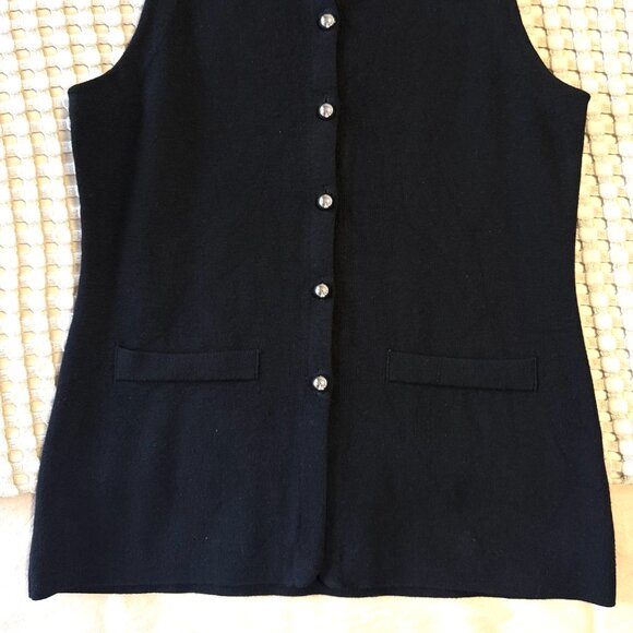 H&M Black Knit Vest Top - Picture 5 of 6